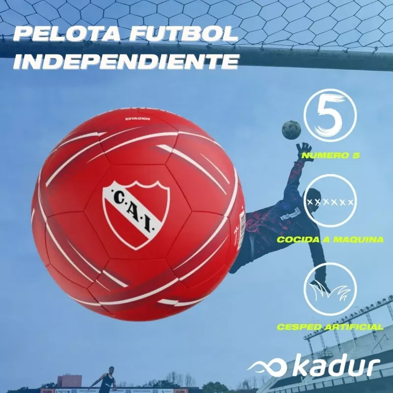 Pelota Futbol Independiente N5 Dribbling