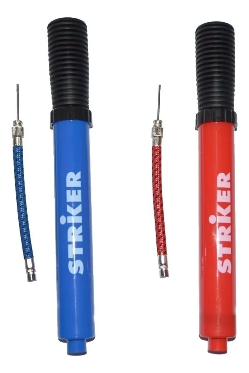 Inflador Pelotas Striker Doble Accion