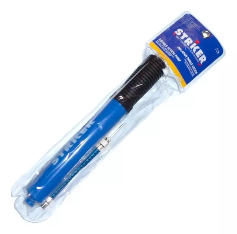 Inflador Pelotas Striker Doble Accion