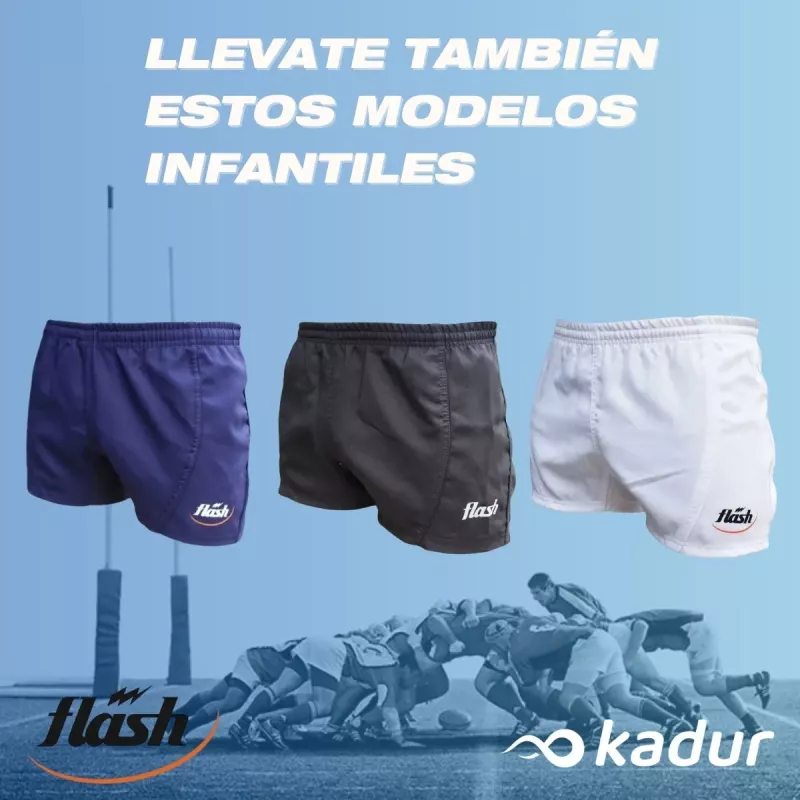 Short Rugby Irb Infantil Flash
