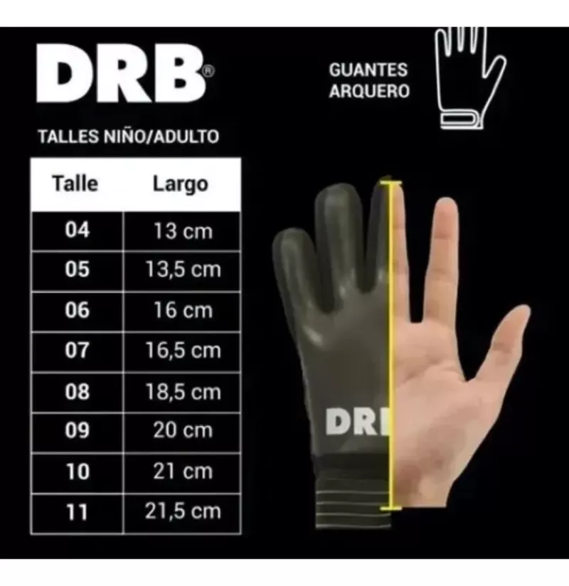 Guantes Arquero Leader Adulto Dribbling