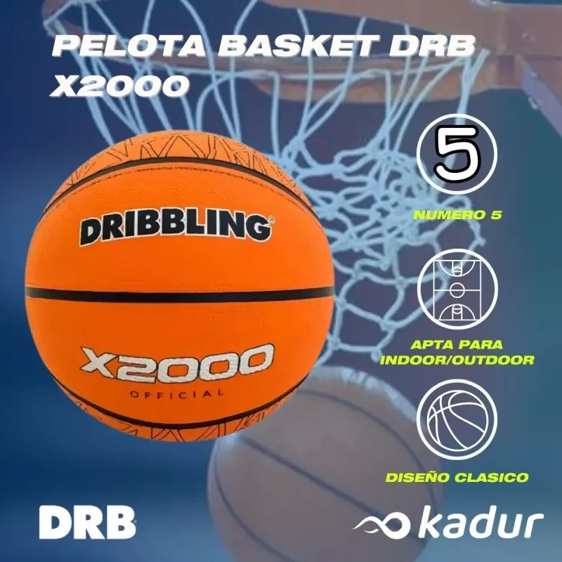 Pelota Basquet Indoor N 5 Dribbling