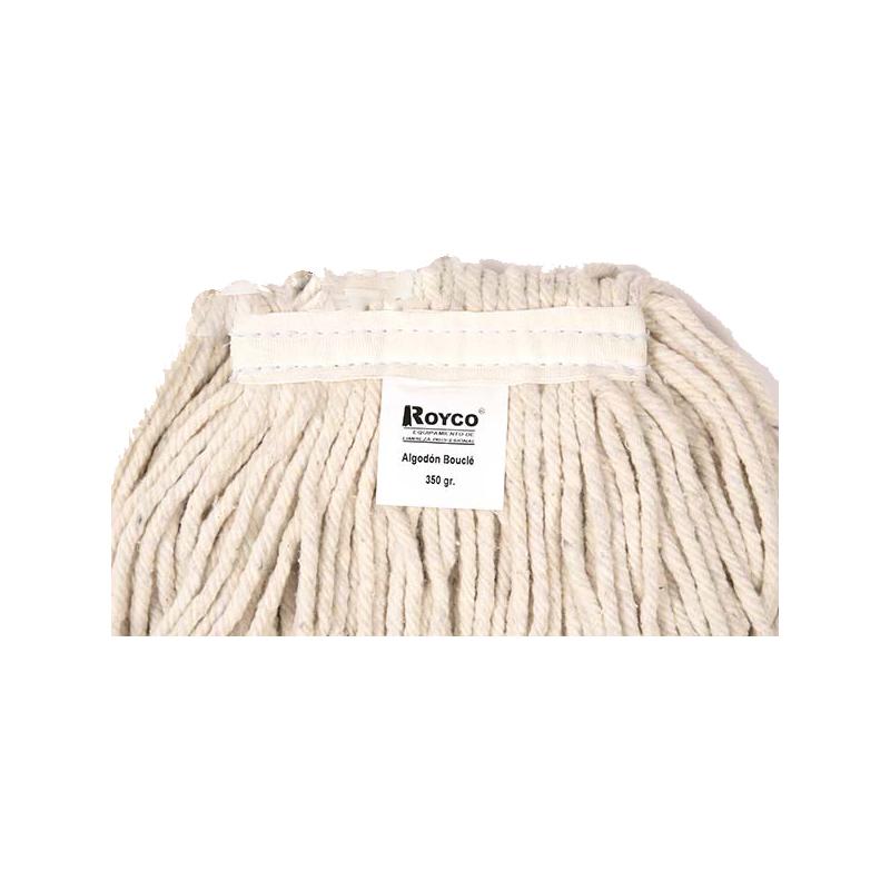 Mopa de lavado algodon eco bucle 350 grm ROYCO