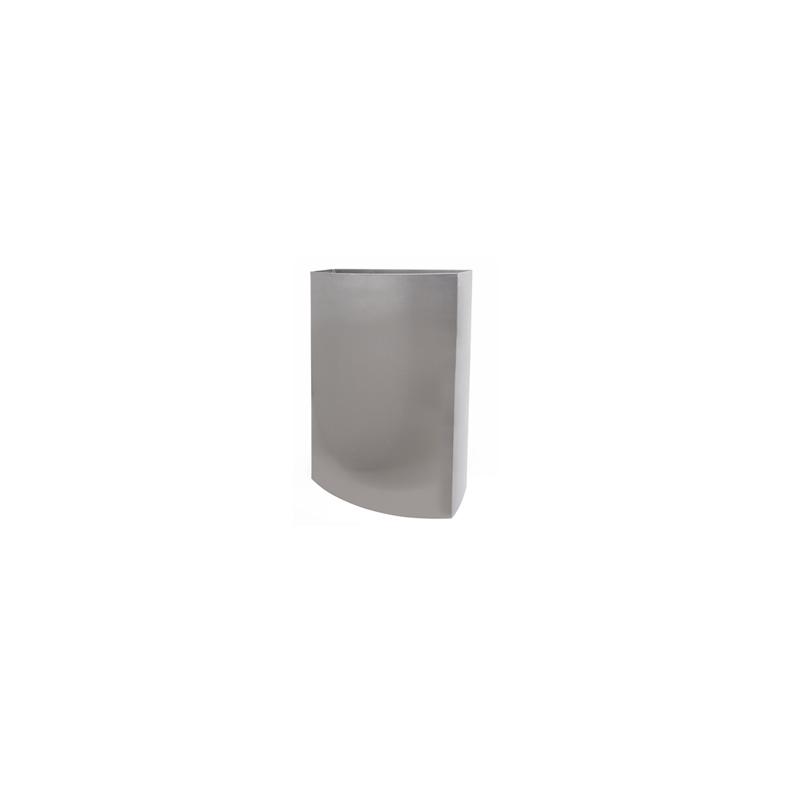 Cesto de Basura Amurable Acero Inoxidable Esmerilado Papelero Chico Dilpex