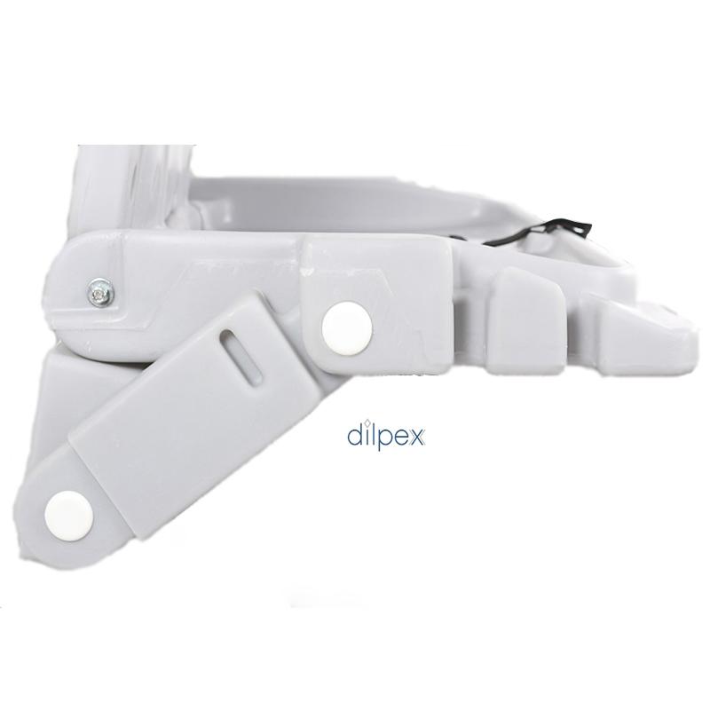 Cambiador De Bebe Amurable de Pared Recto Baño Publico Dilpex