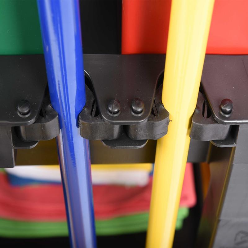 Carro De Limpieza Multiservicios Portaelementos Con Bolsa Hotelero