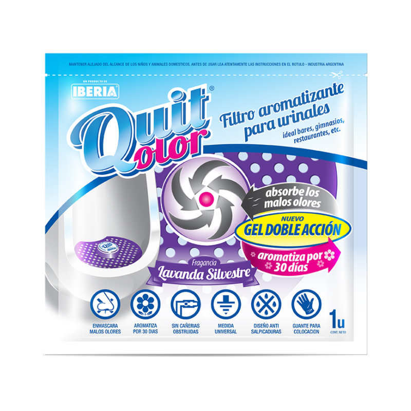 Rejilla Urinal Mingitorio Iberia Doble Accion Quit Olor Baño Publico