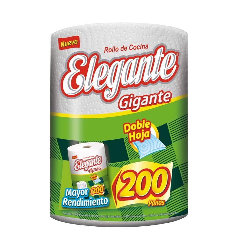 Rollo De Cocina Elegante 200 Paños x 12 UN (COD 921)