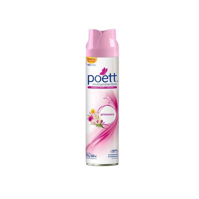 Aromatizante De Ambiente  En Aerosol Poett