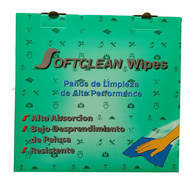 Paño Softclean Caja 30 X 30 Cm X 500 Un T/Sontara Dupont Wypall