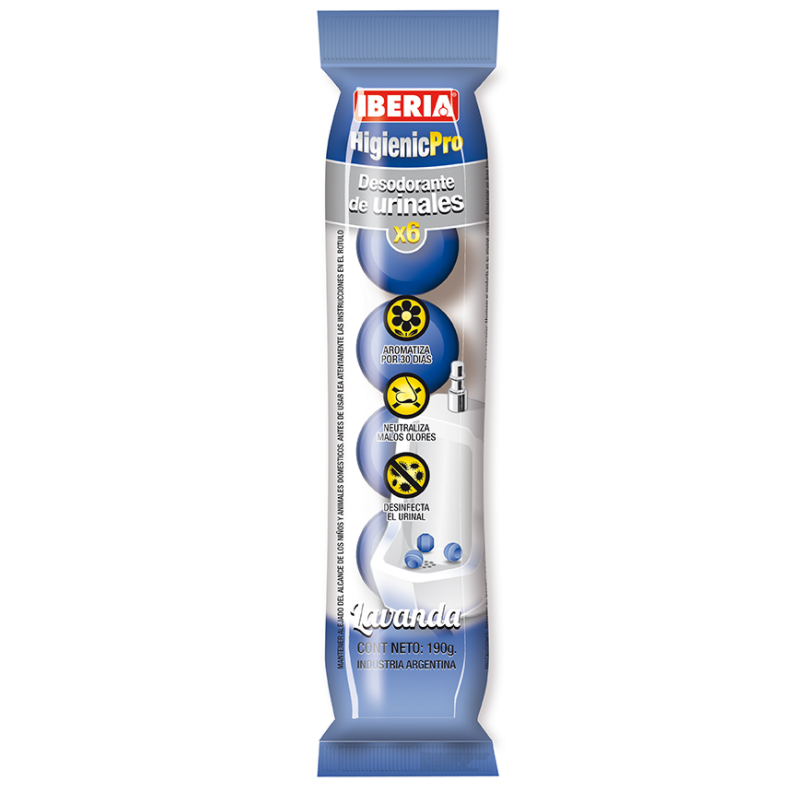 Naftalina Mingitorio Iberia Bolon Aromatizador Perfumado x 6 Un Baño Publico