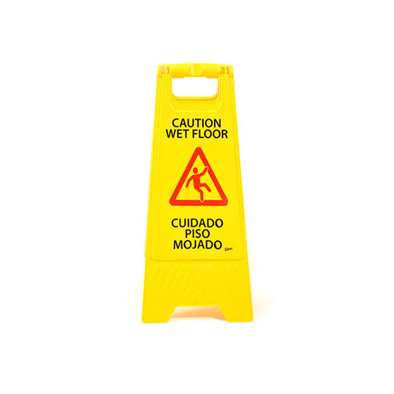 Señal Piso Mojado Alto Transito Publico