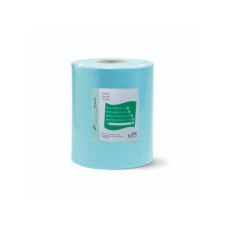 Paño Softclean Rollo 30 X 25 Cm X 875 Un T/ Sontara Dupont Wypall