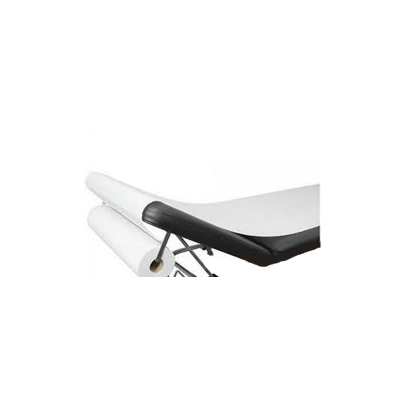 Rollo Camillero Sabanilla Precortado X 2u 100 mts Papel Blanco