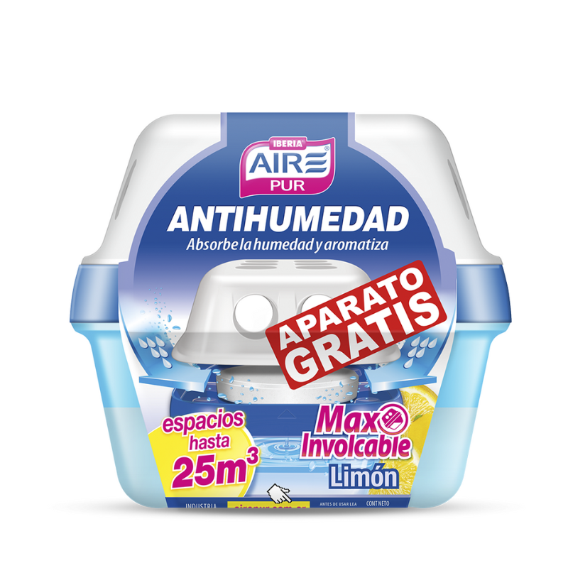 Aire Pur Antihumedad Max Involcable Hasta 25 m3