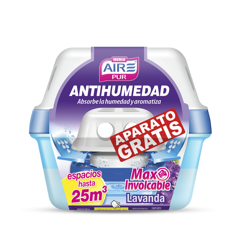 Aire Pur Antihumedad Max Involcable Hasta 25 m3