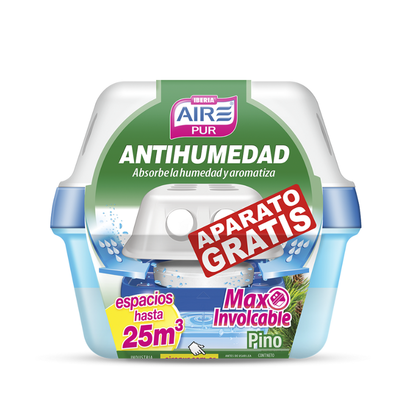 Aire Pur Antihumedad Max Involcable Hasta 25 m3