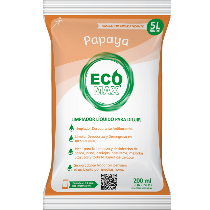 Duft Sweet Limpiador Desodorante Sobre Sachet Preparar Ecomax Concentrado
