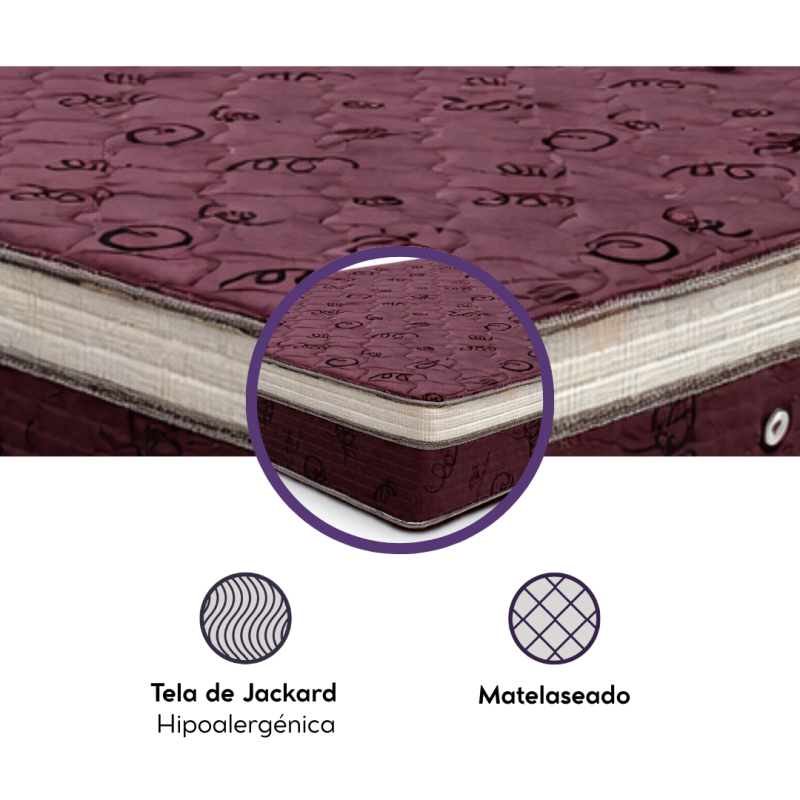 Colchón Sueño Dorado Cairo 140x190 Espuma