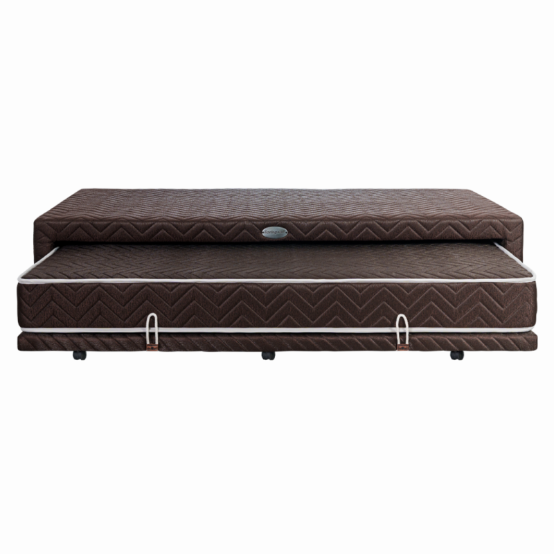 Sommier Divan Springwall S5 + Colchón Regina 90x190 Resortes 95 Kg