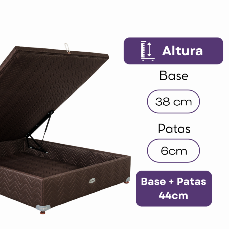 Sommier Springwall Roomy 140x190