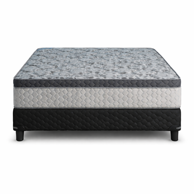 Conjunto Sommier Newtop Topacio Marfil DV 140x190