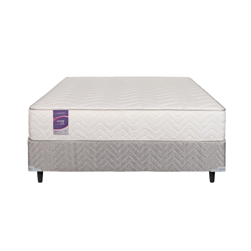 Conjunto Sommier Springwall King Rest 140x190 Resortes