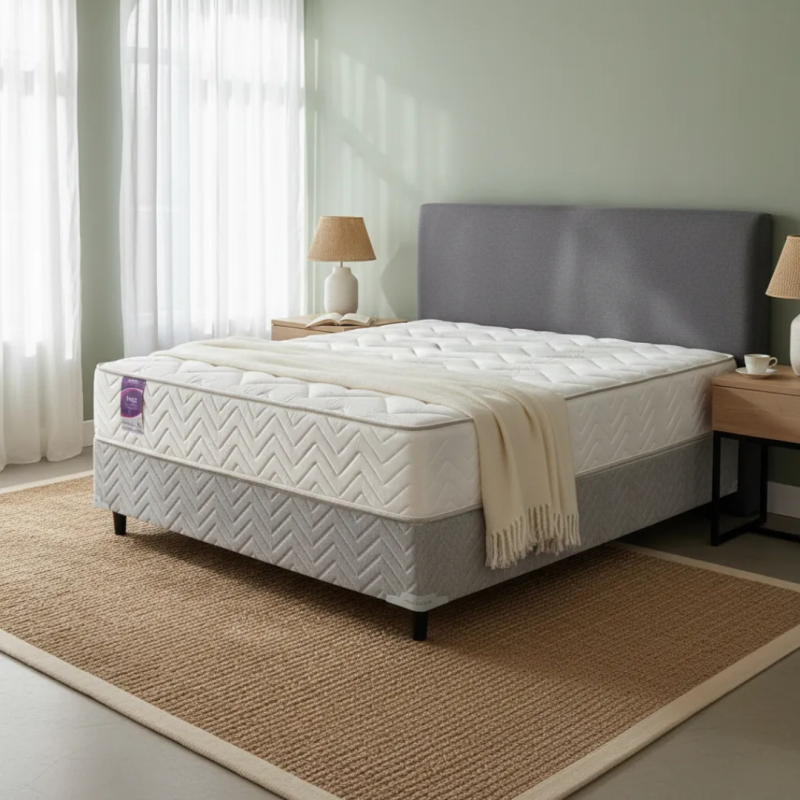 Conjunto Sommier Springwall King Rest 140x190 Resortes