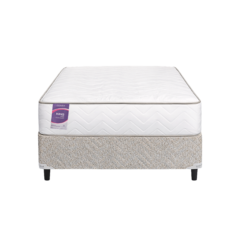 Conjunto Sommier Springwall King Rest 100x190 Resortes