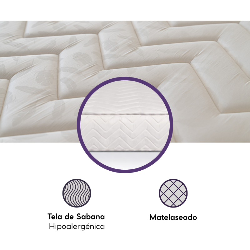 Colchón Springwall King Rest  140x190 Nuevo