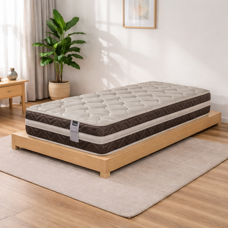 Colchón Springwall Regina 100x190 Resortes 95 Kg