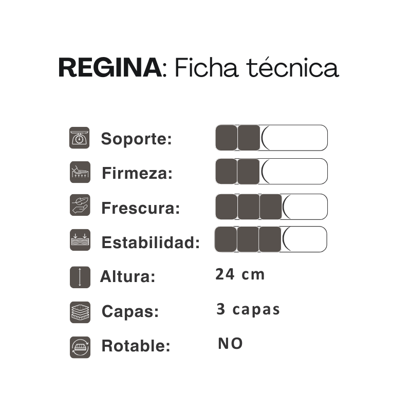 Colchón Springwall Regina 100x190 Resortes 95 Kg