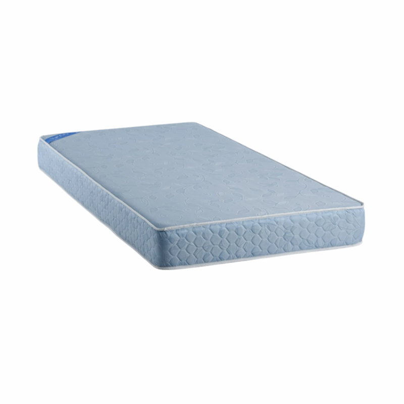 Colchon Topacio Aguamarina 100x190x20 Espuma 80 Kg