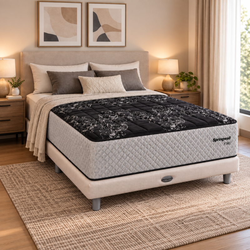 CONJUNTO SOMMIER SPRINGWALL F360 PLUS 140x190