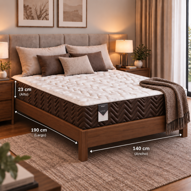 Colchon Springwall One 140x190 Espuma