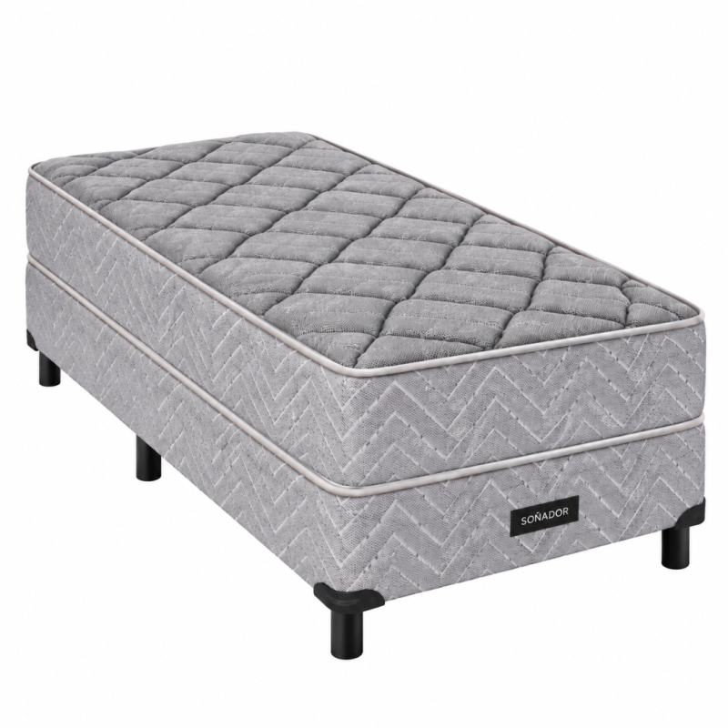 Conjunto Sommier Springwall Primera Plus 80x190 Espuma