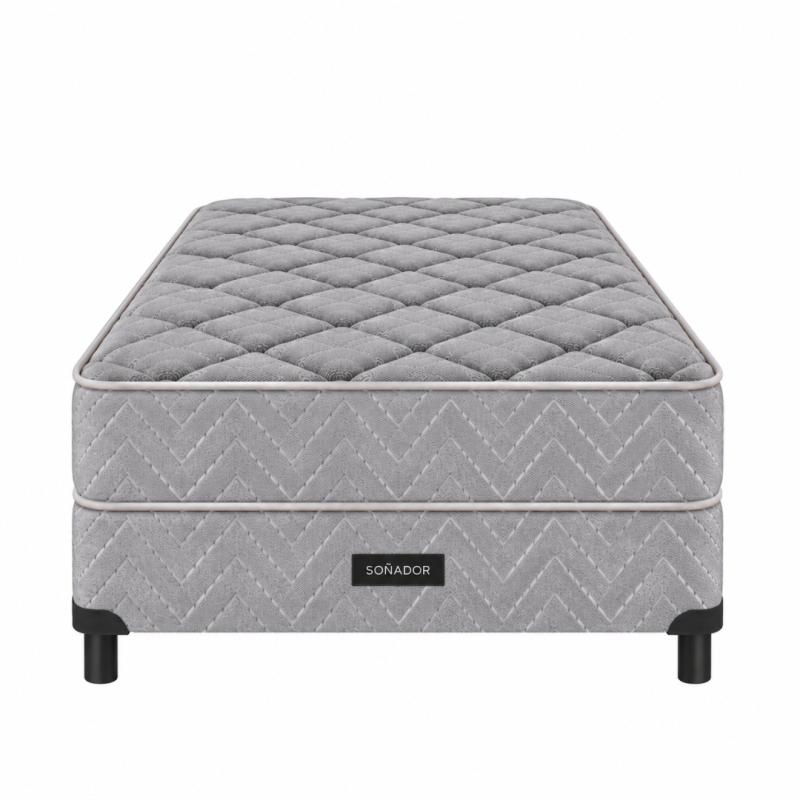 Conjunto Sommier Springwall Primera Plus 100x190 Espuma