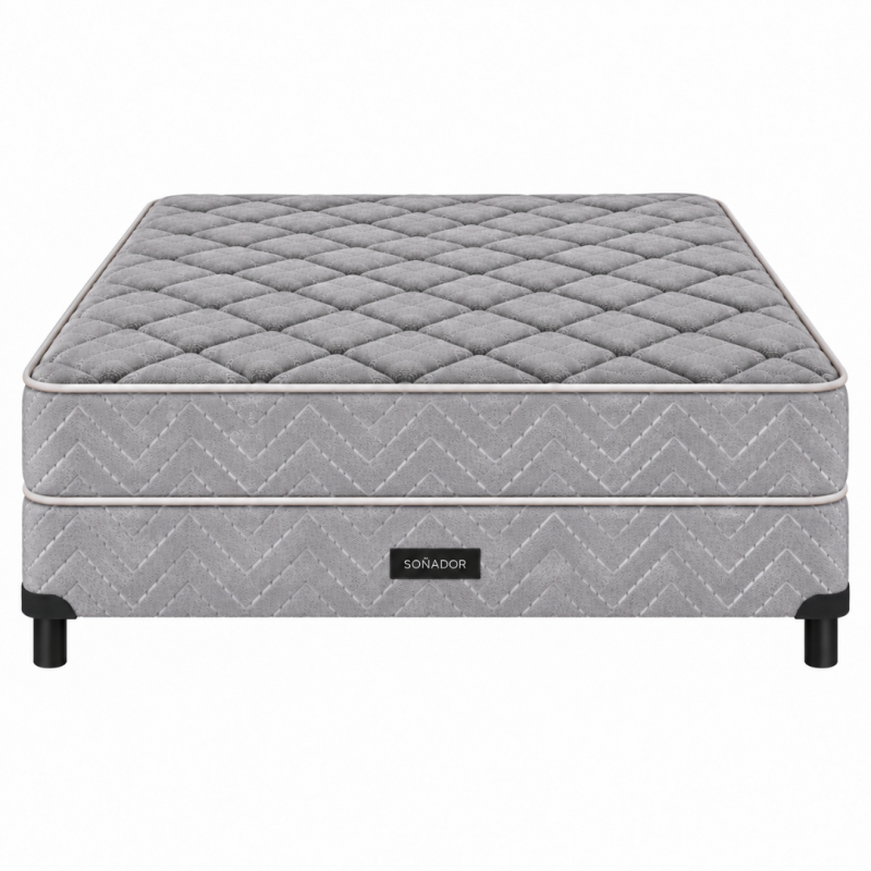 Conjunto Sommier Springwall Primera Plus 140x190 Espuma