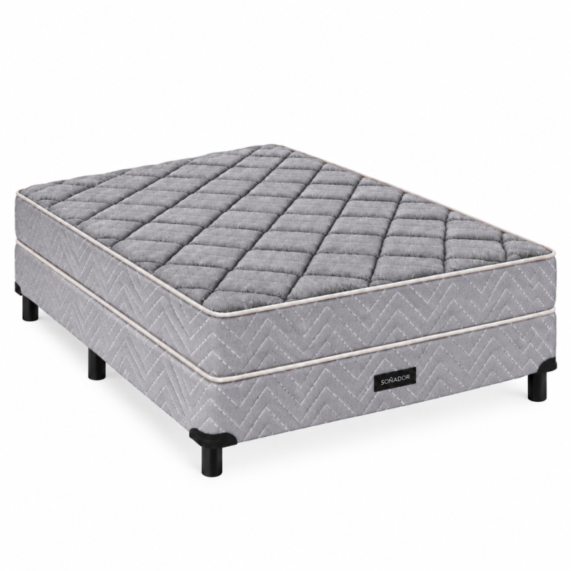 Conjunto Sommier Springwall Primera Plus 140x190 Espuma
