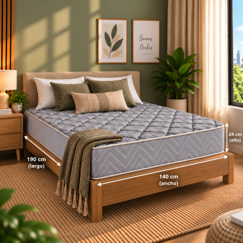 CoLchón Springwall Primera Plus 140x190 Espuma