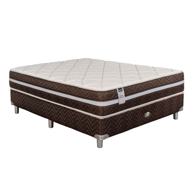 Conjunto Sommier Springwall Gran Realce 140x190 Resortes