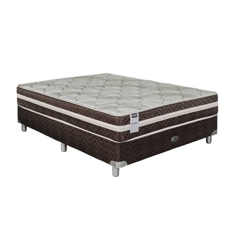 Conjunto Sommier Springwal Regina 140x190 Resortes