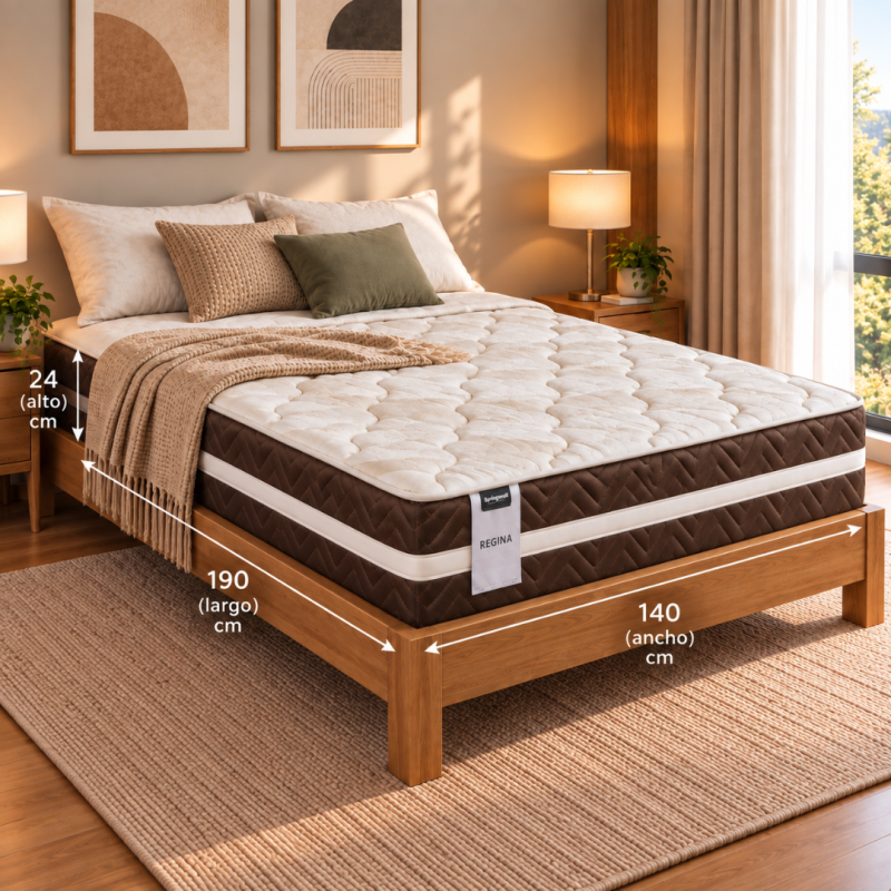 Colchón Springwall Regina 140x190 Resortes