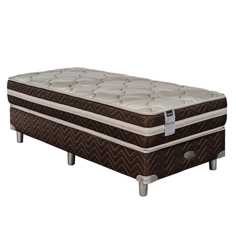 Conjunto Sommier Springwall Regina 90x190 Resortes