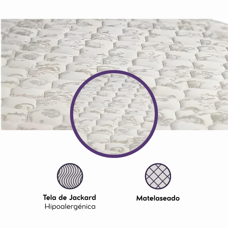 Conjunto Sueño Dorado Modelo Estandar 140x190