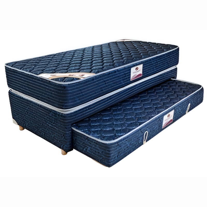 Sommier Duo Sueño Dorado Marinera 90x190 Resortes 100Kg
