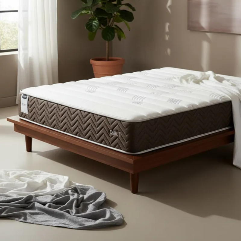 Colchon Springwall Modelo Quilt 160x200 Resortes