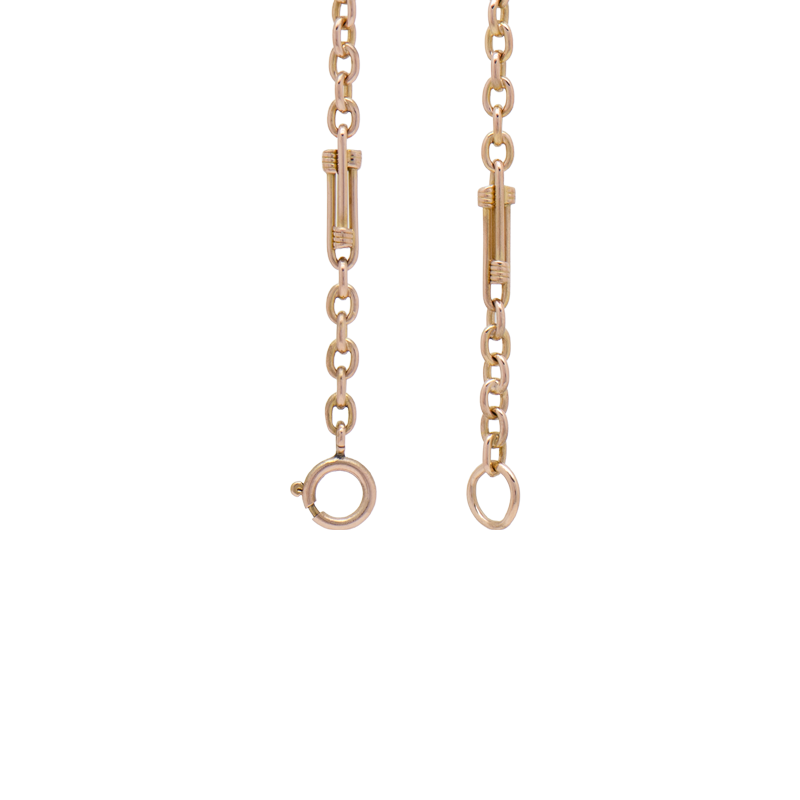 CADENA FORCET CON ESLABONES ITALIANO- 18 KTS.