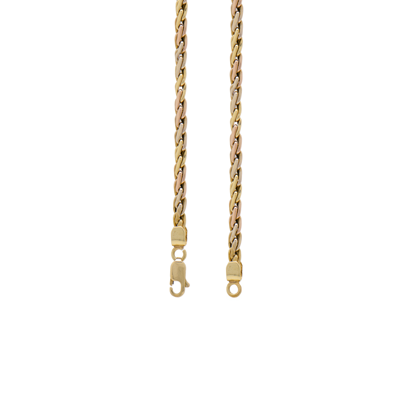 CADENA TIPO NUDO COMBINADO- 18 KTS.