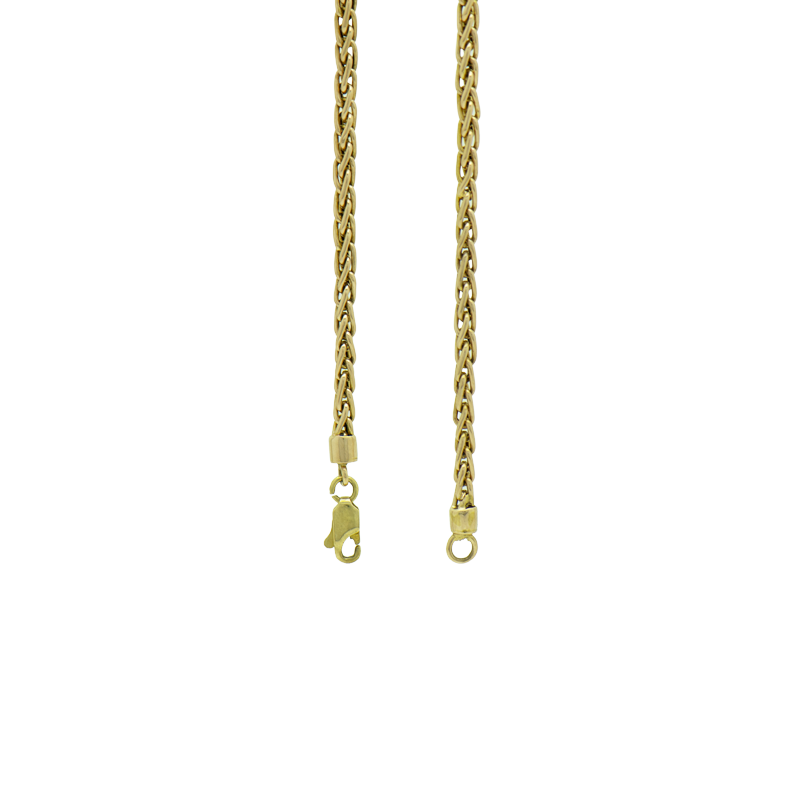 CADENA ESPIGA- 18 KTS.